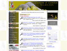 Tablet Screenshot of comune.comitini.ag.it